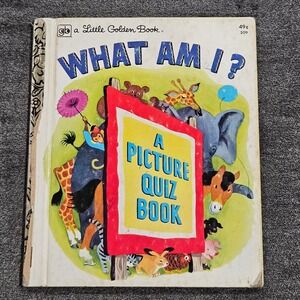 What Am I A Picture Quiz Book Little Golden Book 1975‎ by Ruth Leon